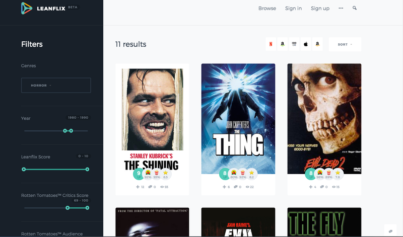 Illustration for article titled Leanflix helps viewers find out what’s streaming